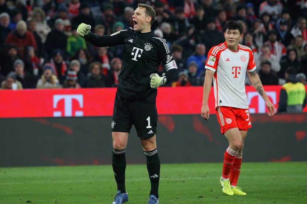 Manuel Neuer und Minjae Kim