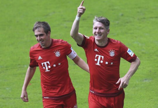 Philipp Lahm und Bastian Schweinsteiger