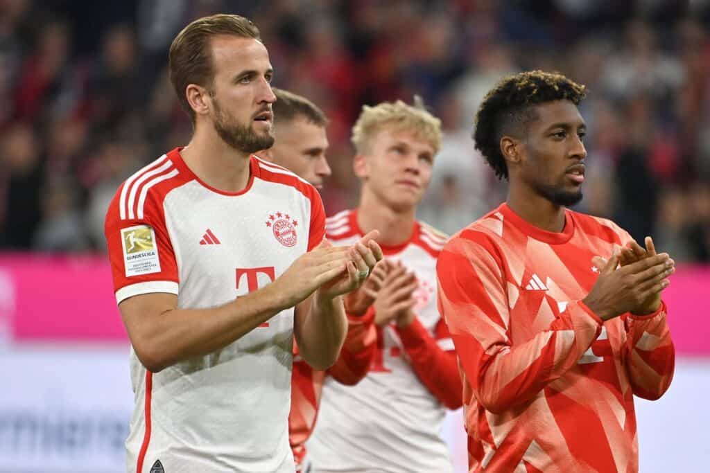 Harry Kane und Kingsley Coman