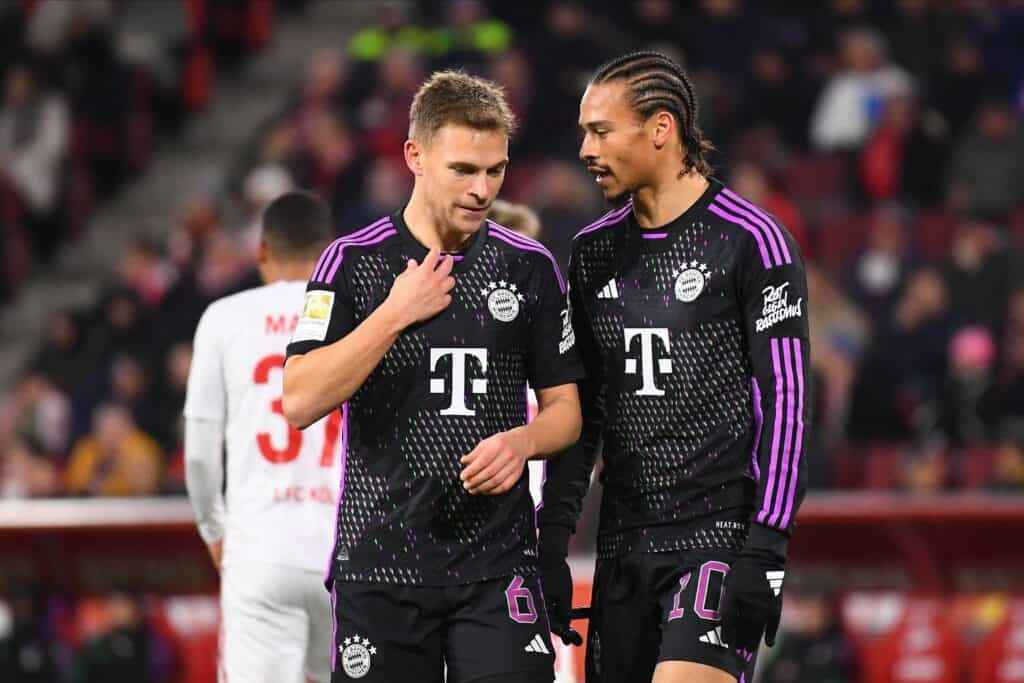 Joshua Kimmich und Leroy Sane