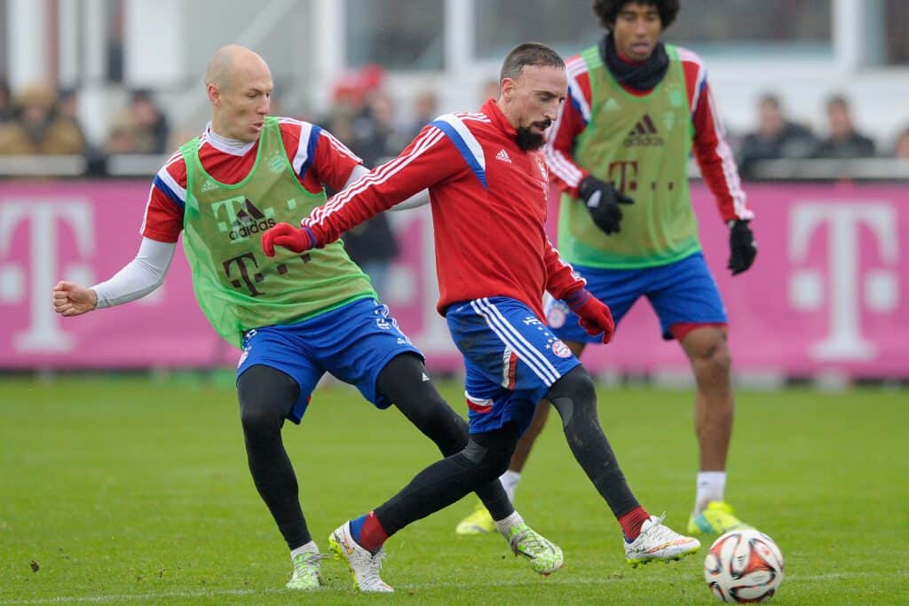 Arjen Robben und Franck Ribery