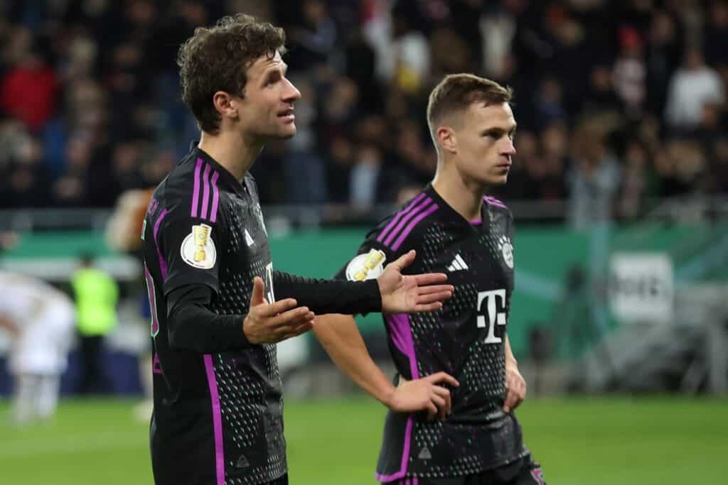 Thomas Müller und Joshua Kimmich