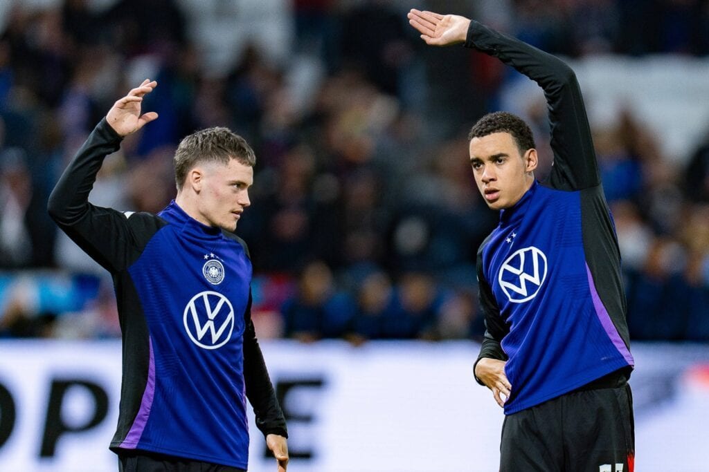 Florian Wirtz und Jamal Musiala