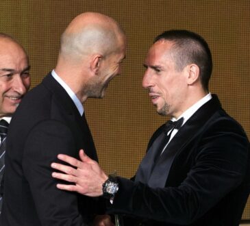 Zinedine Zidane und Franck Ribery