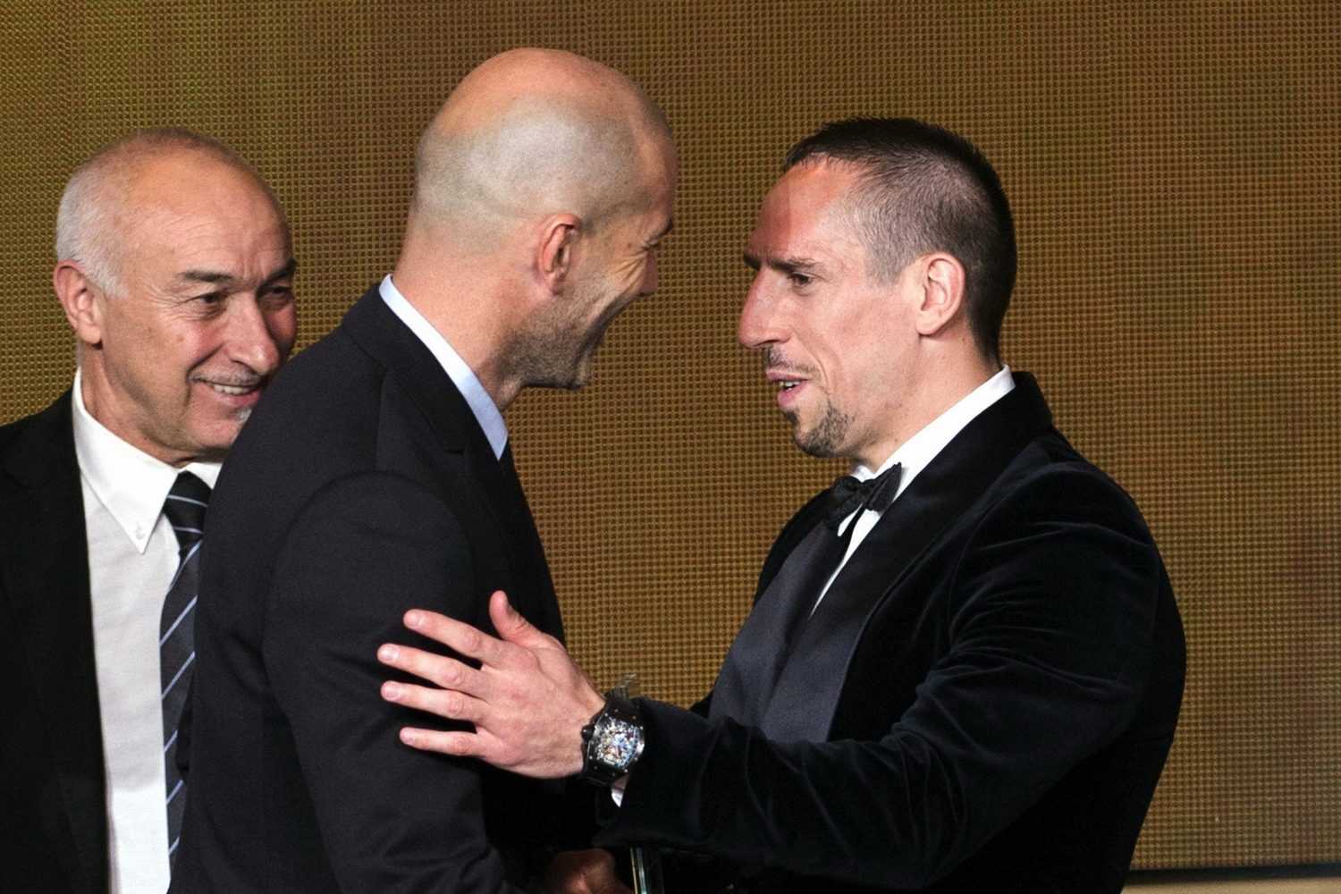 Zinedine Zidane und Franck Ribery