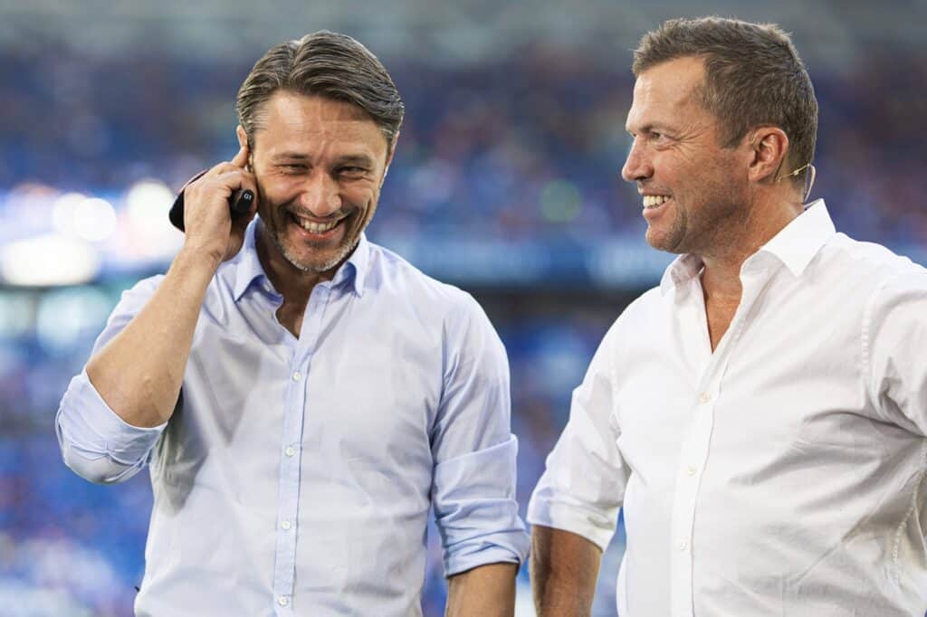 Lothar Matthäus und Niko Kovac