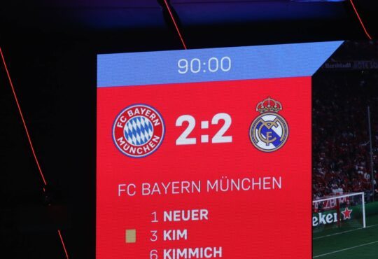FC Bayern vs. Real Madrid