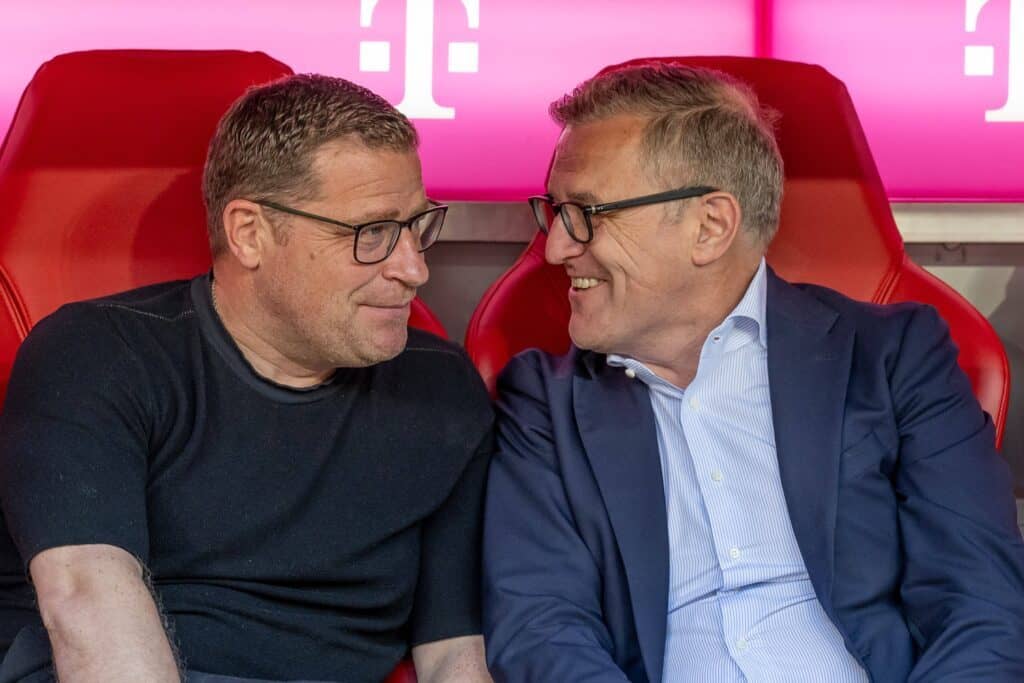 Max Eberl und Jan-Christian Dreesen