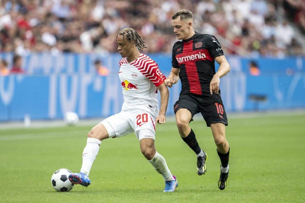 Xavi Simons und Florian Wirtz