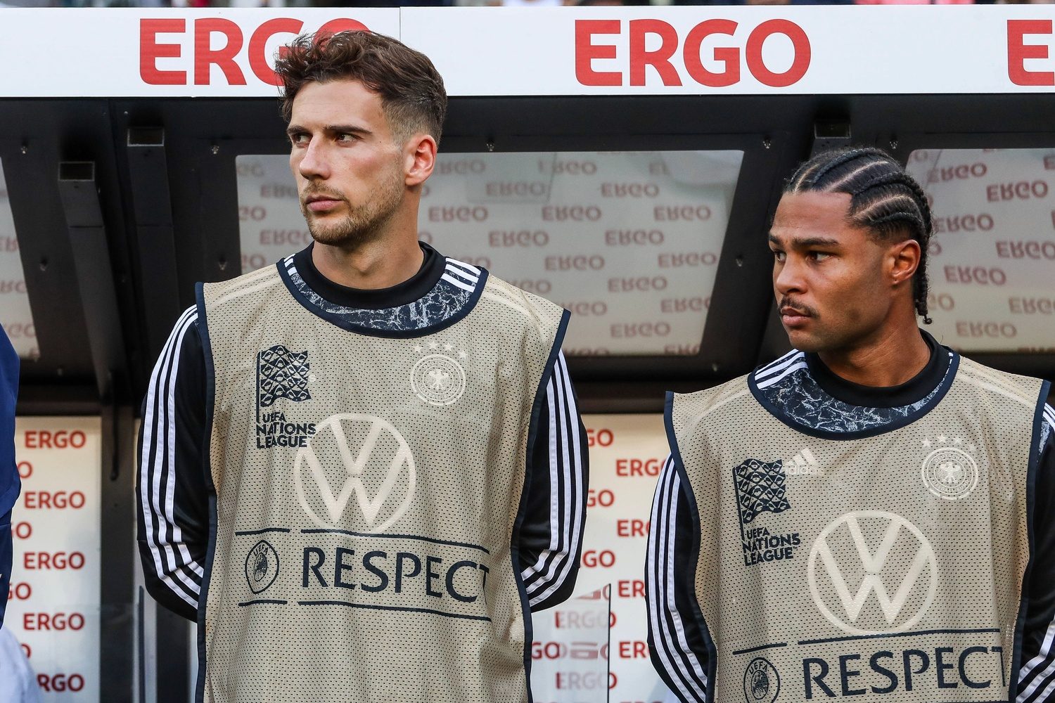 Leon Goretzka und Serge Gnabry