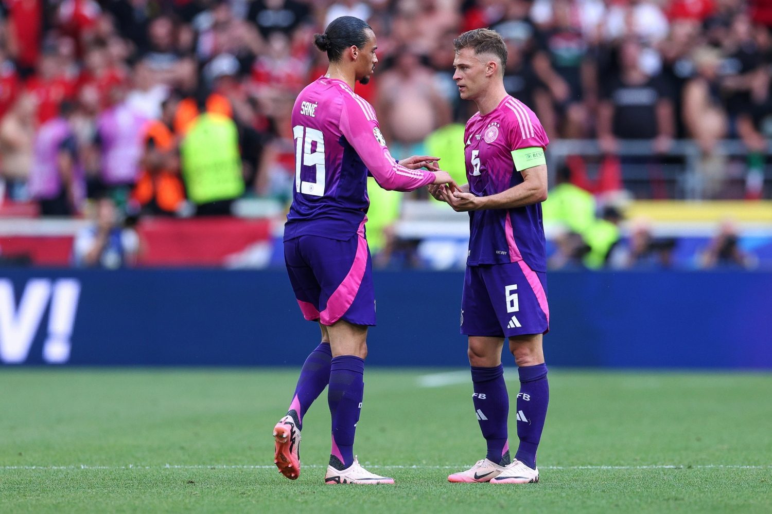 Leroy Sané und Joshua Kimmich