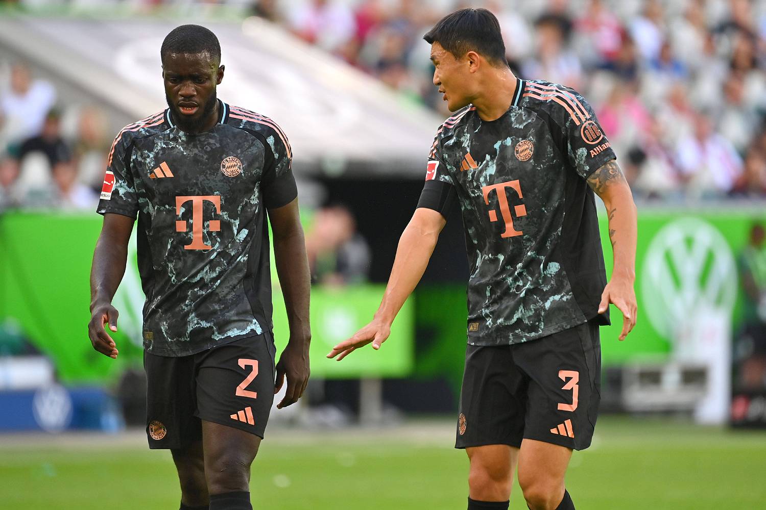 Dayot Upamecano und Minjae Kim