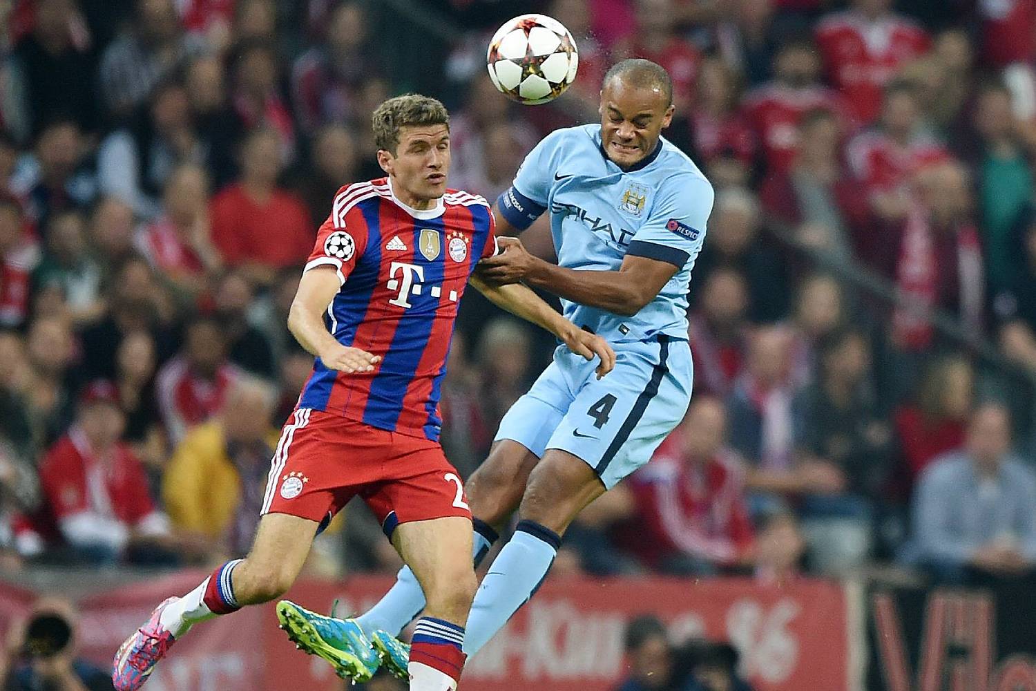 Thomas Müller Vincent Kompany