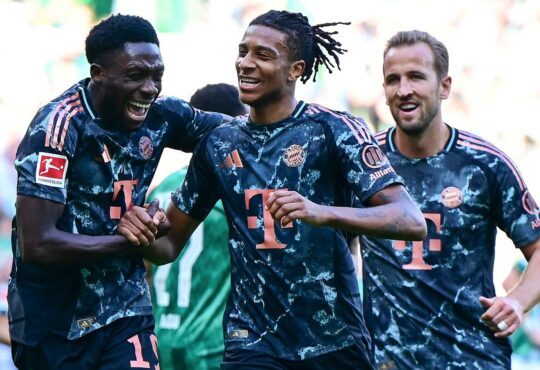 Alphonso Davies, Michael Olise und Harry Kane