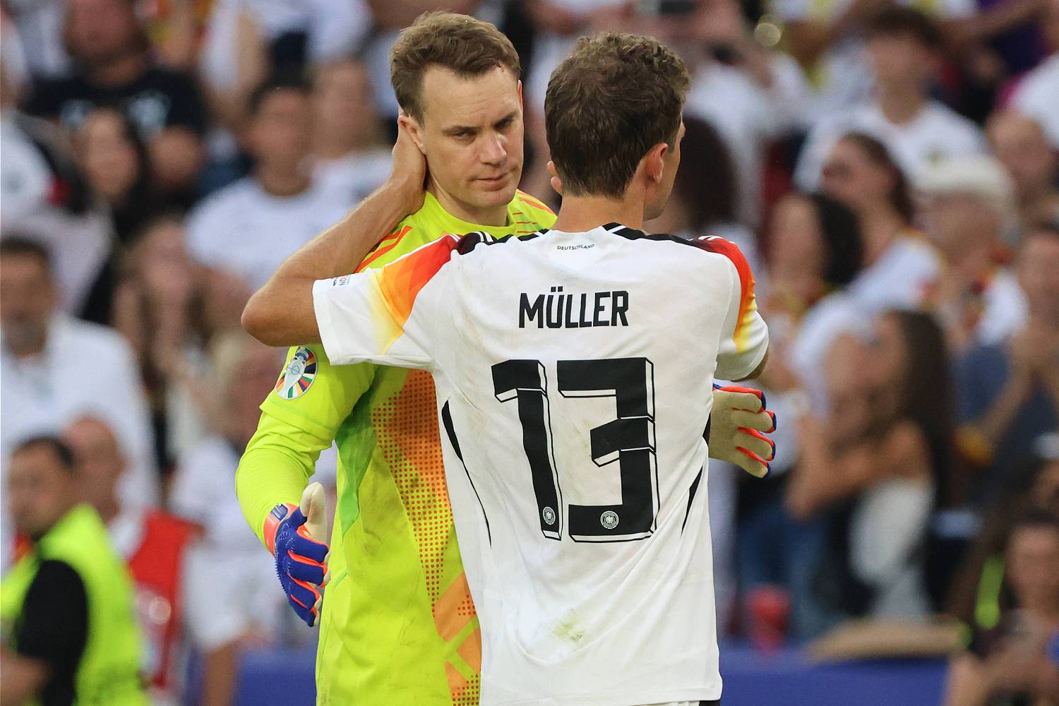 Manuel Neuer und Thomas Müller