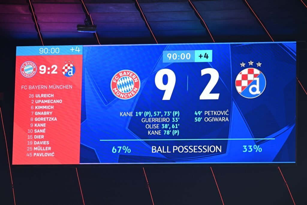 FC Bayern vs. Dinamo Zagreb