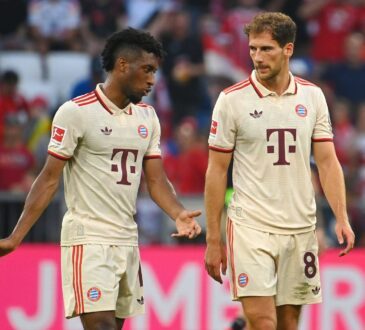 Kingsley Coman und Leon Goretzka