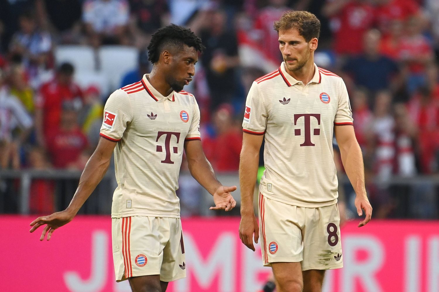 Kingsley Coman und Leon Goretzka