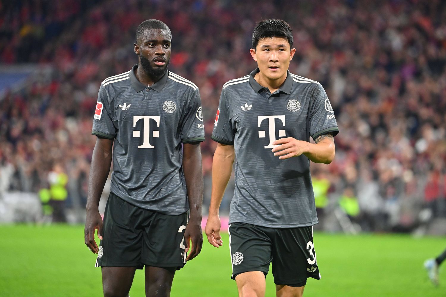 Minjae Kim und Dayot Upamecano