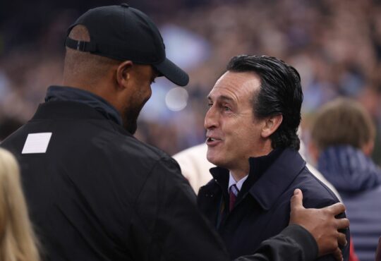 Unai Emery und Vincent Kompany