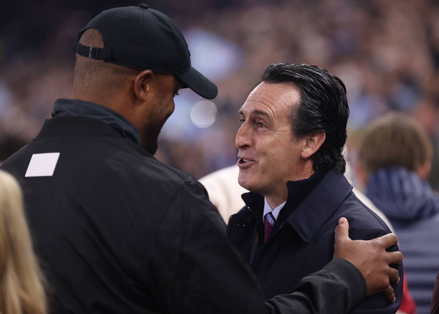 Unai Emery und Vincent Kompany