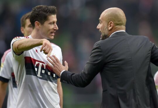 Lewandowski und Guardiola