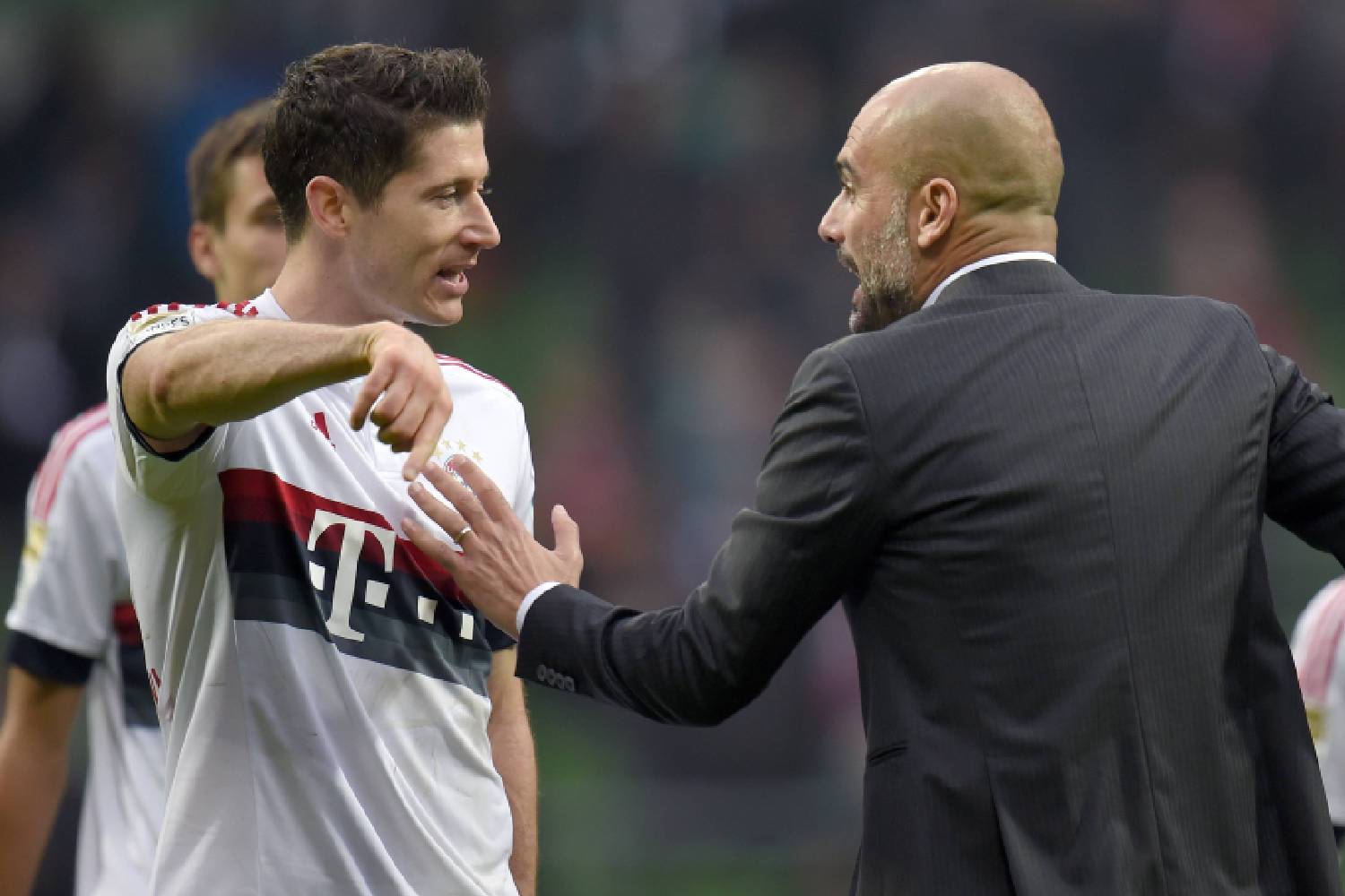 Lewandowski und Guardiola