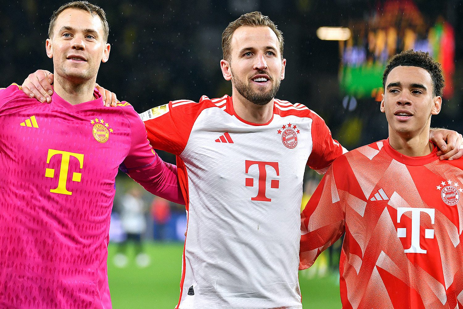 Manuel Neuer Harry Kane Jamal Musiala