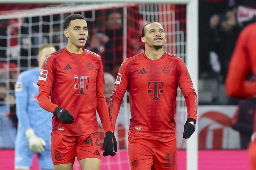 Leroy Sané Jamal Musiala