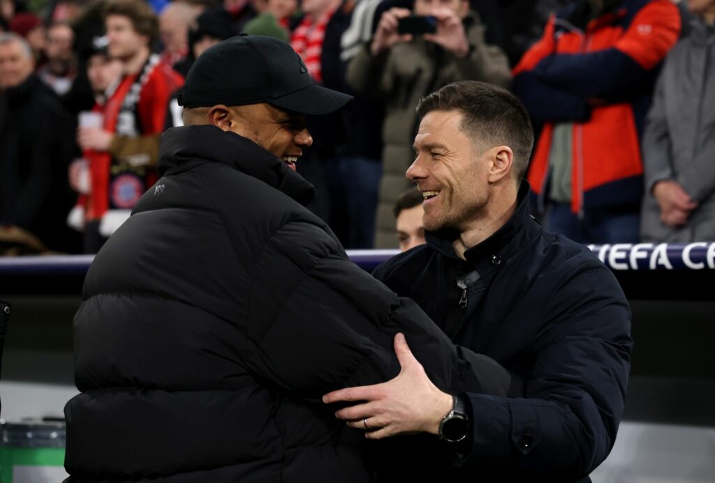 Vincent Kompany, Xabi Alonso