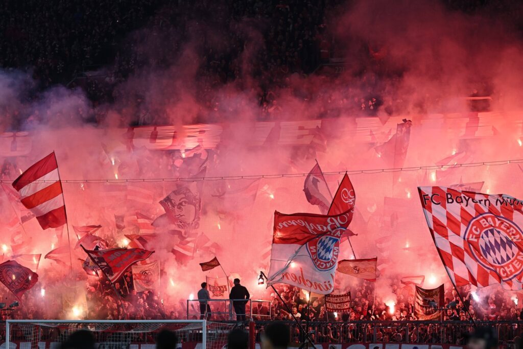 Allianz Arena Pyro