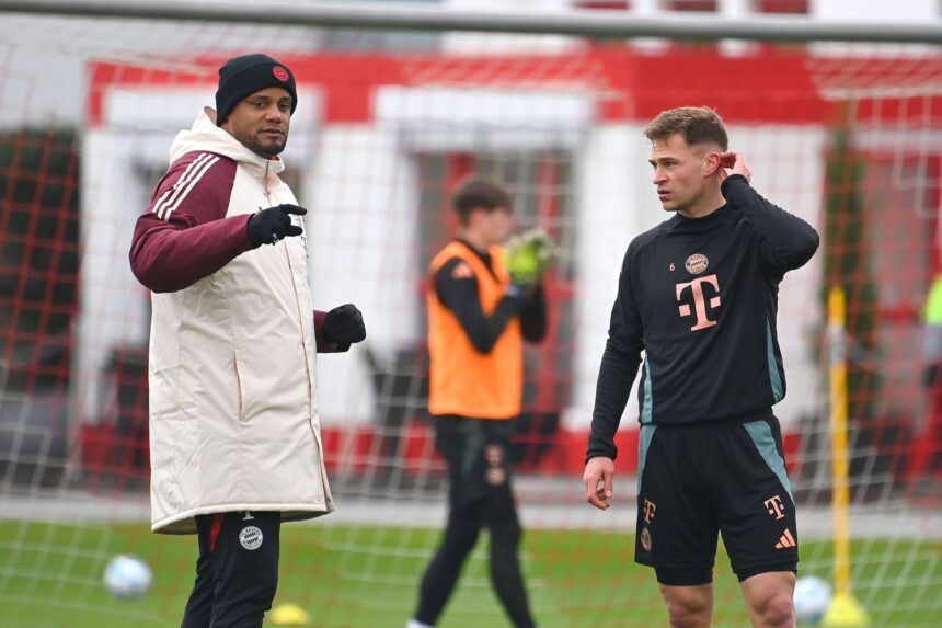 Vincent Kompany, Joshua Kimmich