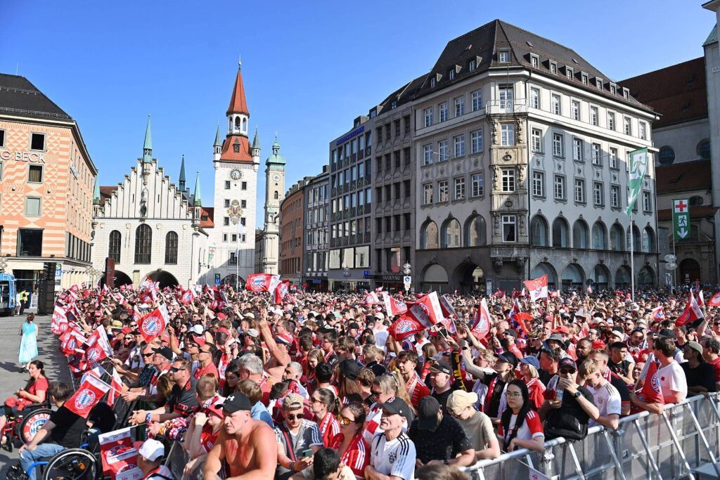 Meisterfeier Marienplatz