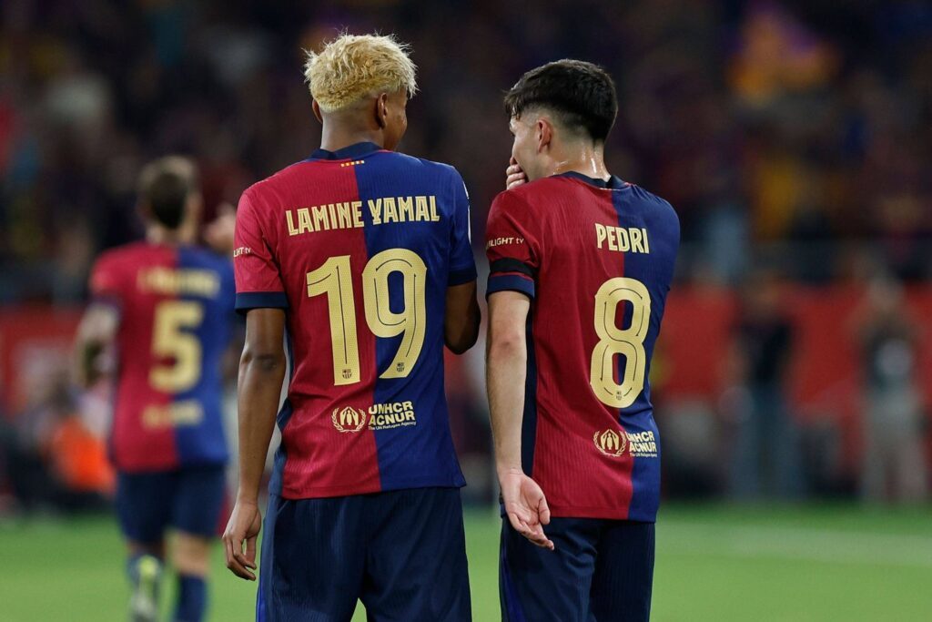 Lamine Yamal, Pedri