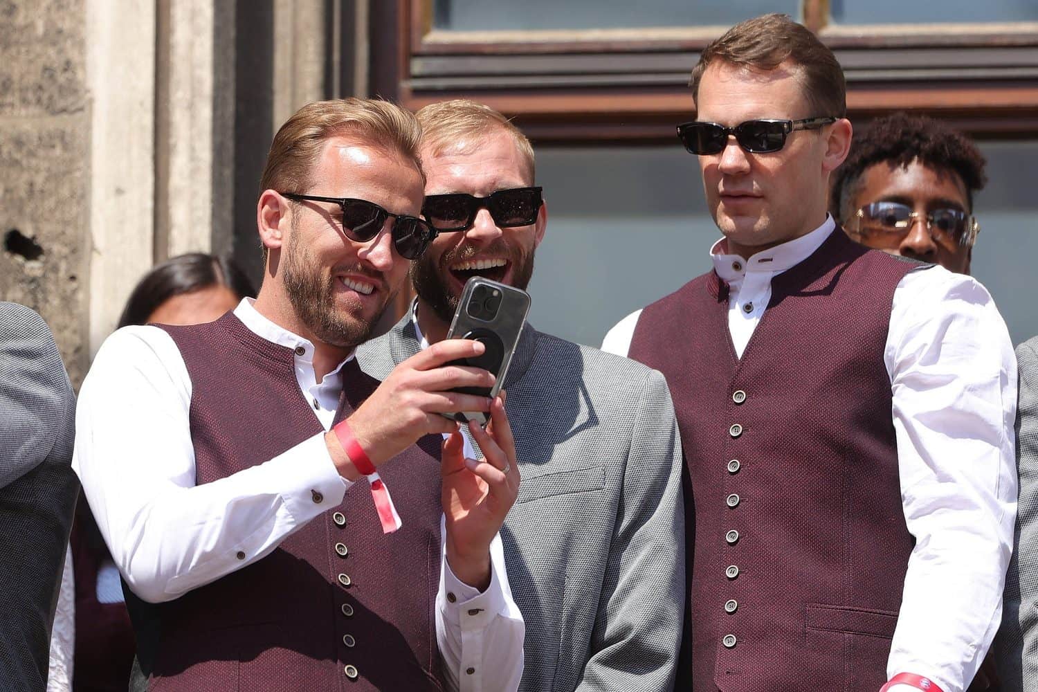 Harry Kane, Konrad Laimer, Manuel Neuer