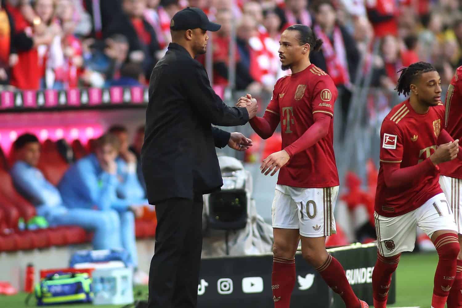 Vincent Kompany, Leroy Sané