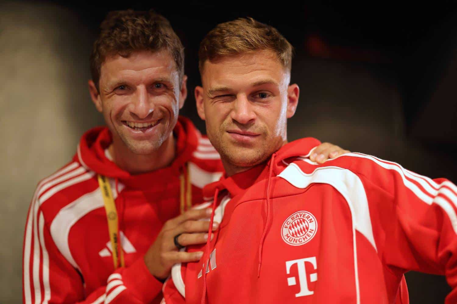 Thomas Müller und Joshua Kimmich