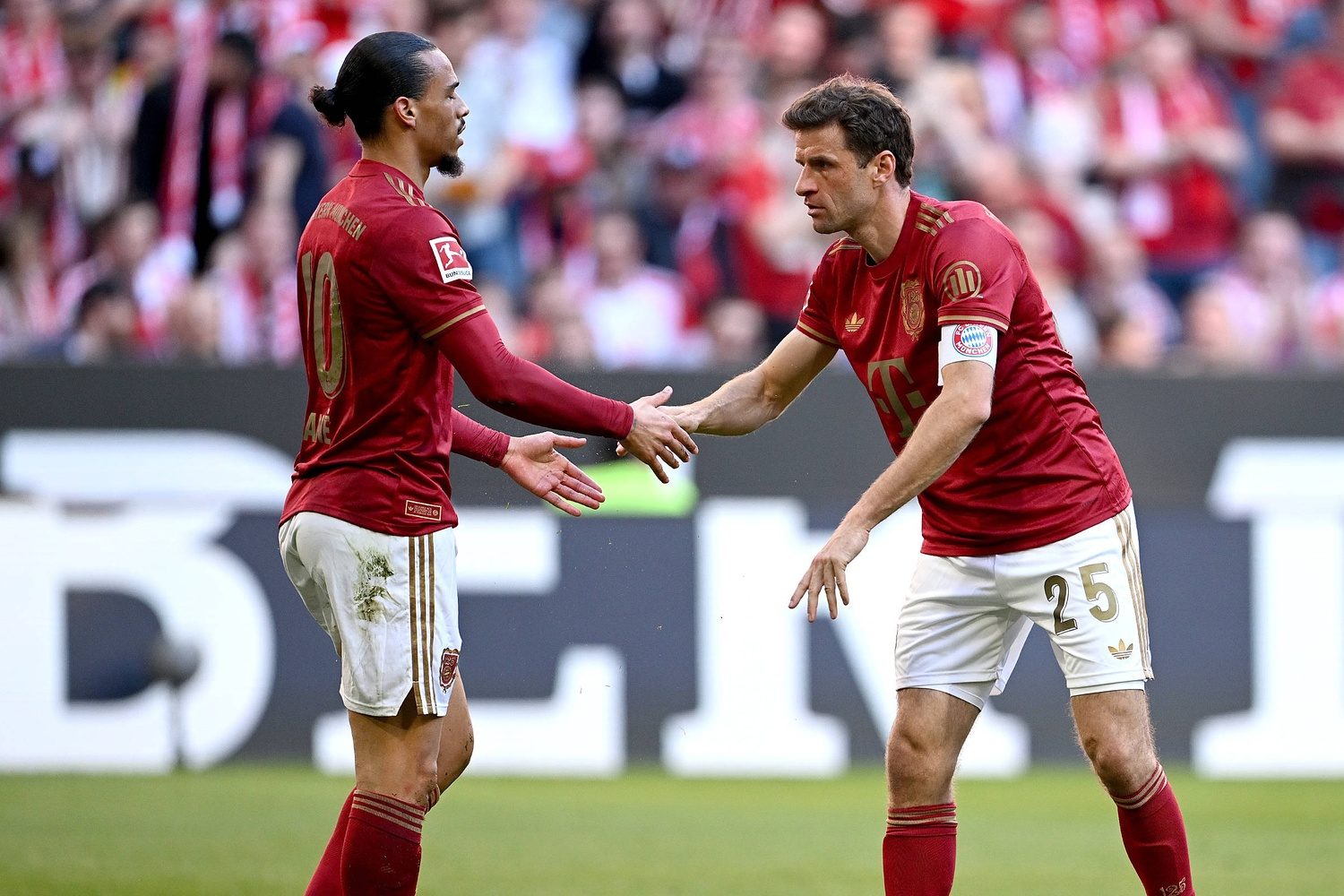 Leroy Sané, Thomas Müller