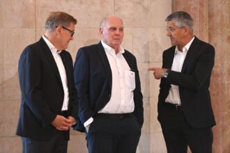 Uli Hoeneß, Jan-Christian Dreesen, Herbert Hainer