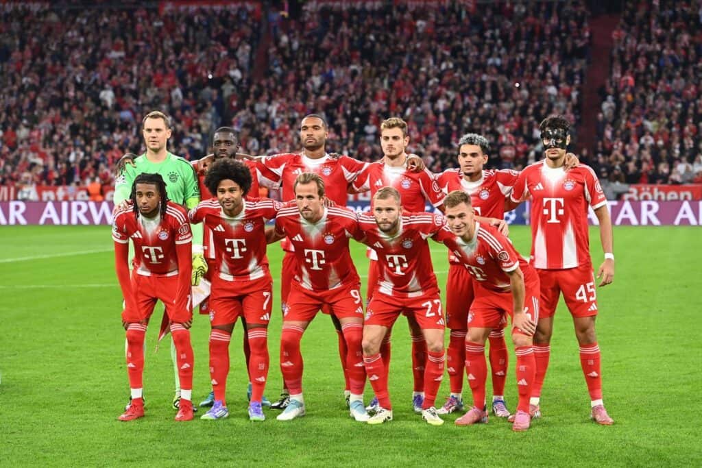 FC Bayern Teamfoto