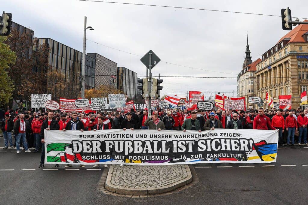 Fan-Demo Leipzig