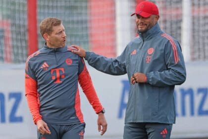 Michael Rechner und Vincent Kompany