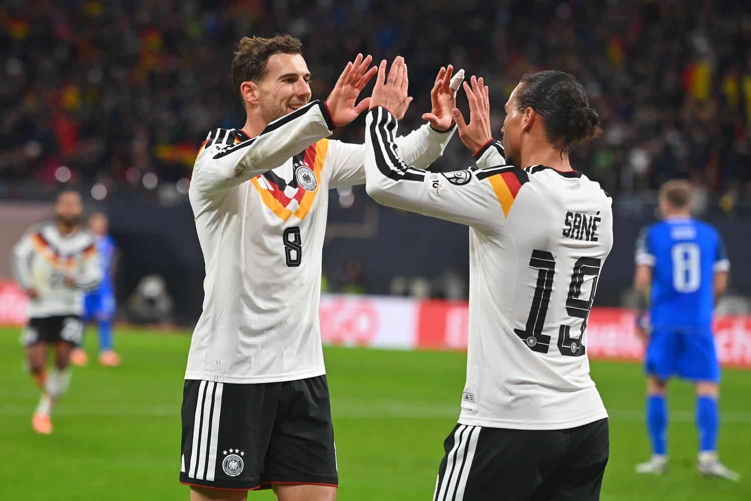 Leroy Sané, Leon Goretzka