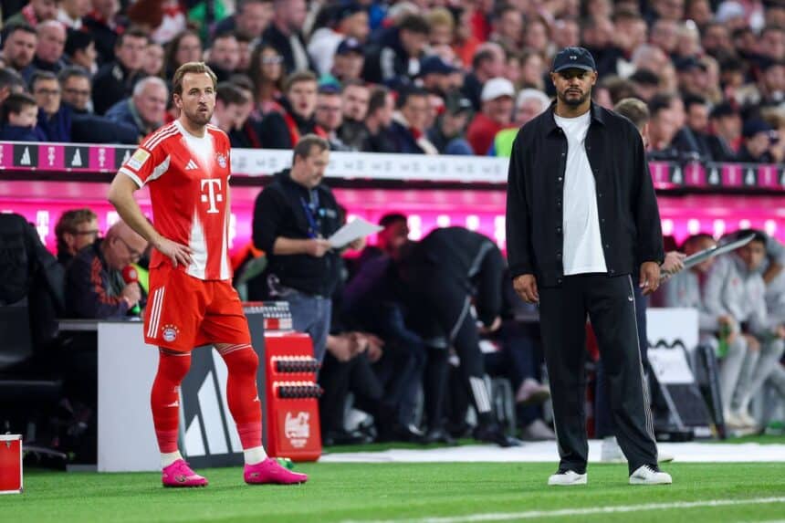 Vincent Kompany, Harry Kane