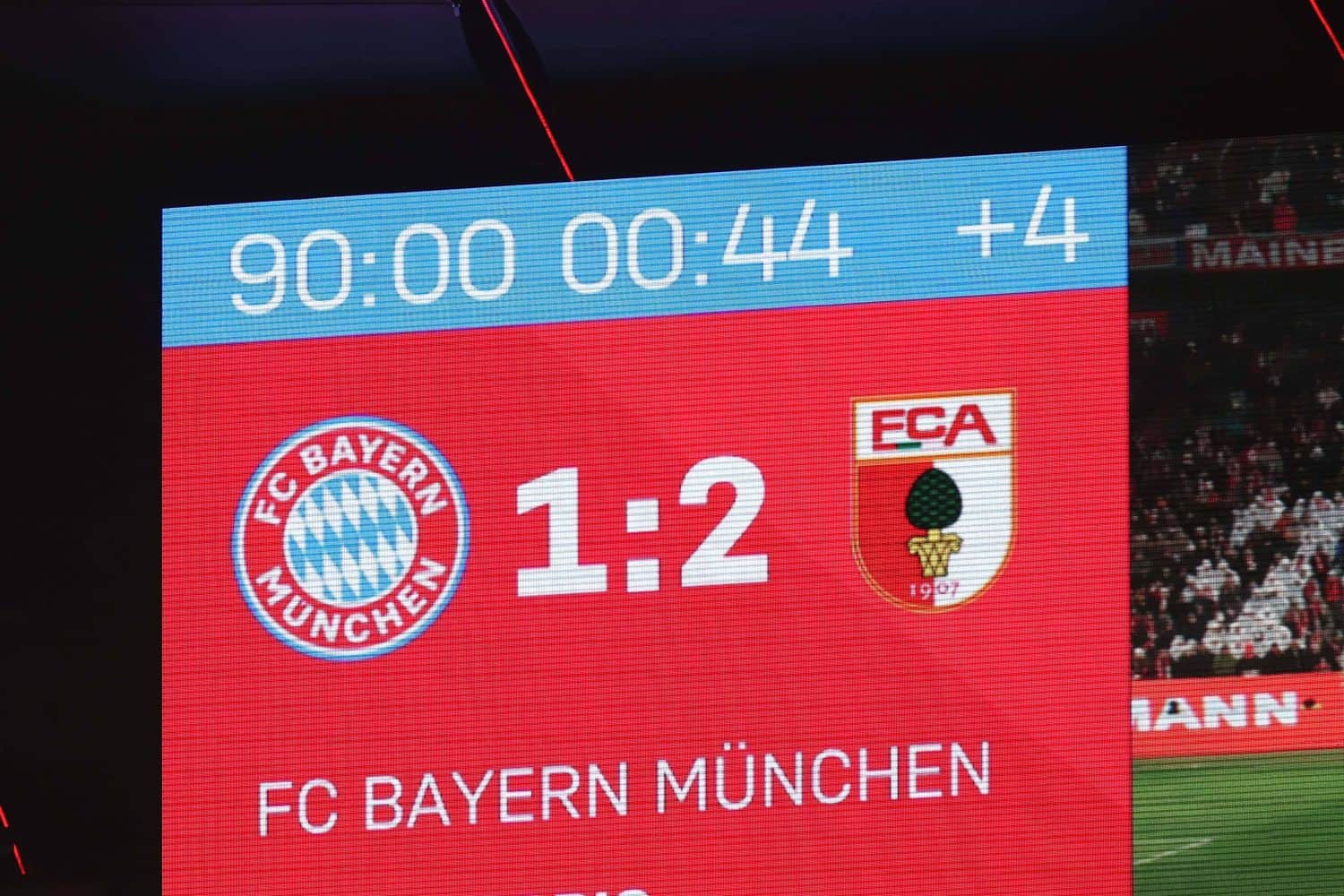 FC Bayern vs. FC Augsburg