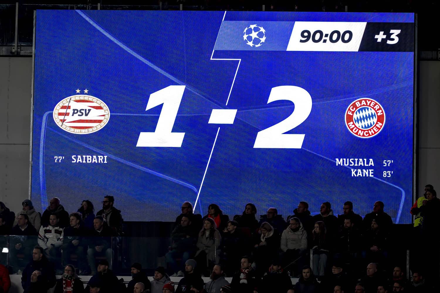 PSV Eindhoven vs FC Bayern