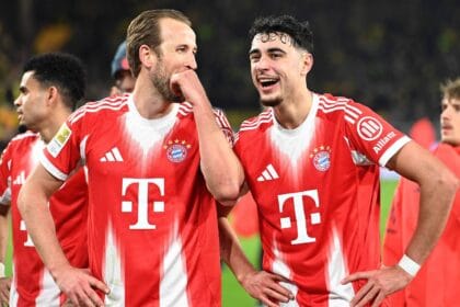 Harry Kane und Aleksandar Pavlovic