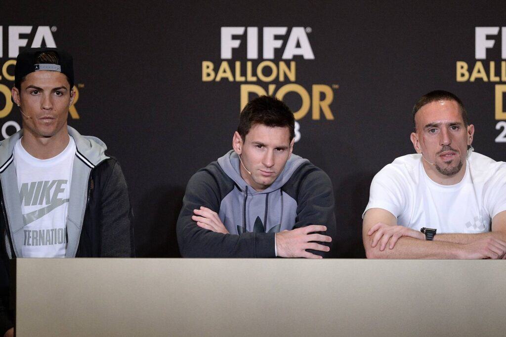 Ronaldo, Messi, Ribery