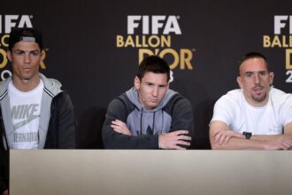 Ronaldo, Messi, Ribery
