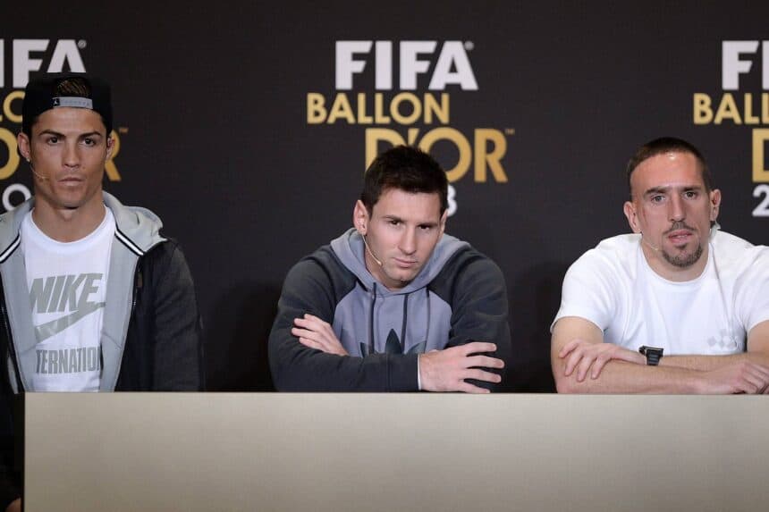 Ronaldo, Messi, Ribery
